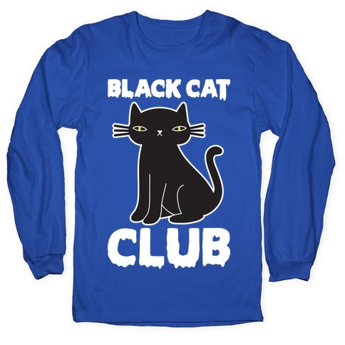 Black Cat Club Longsleeve Tee